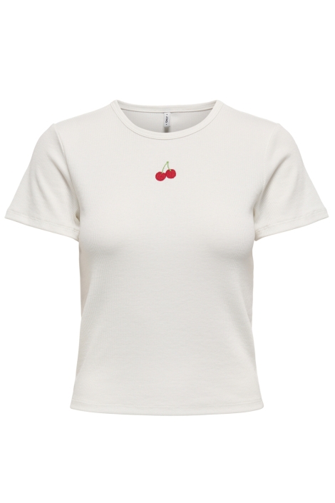 Only onldaniella s/s rib top cs jrs